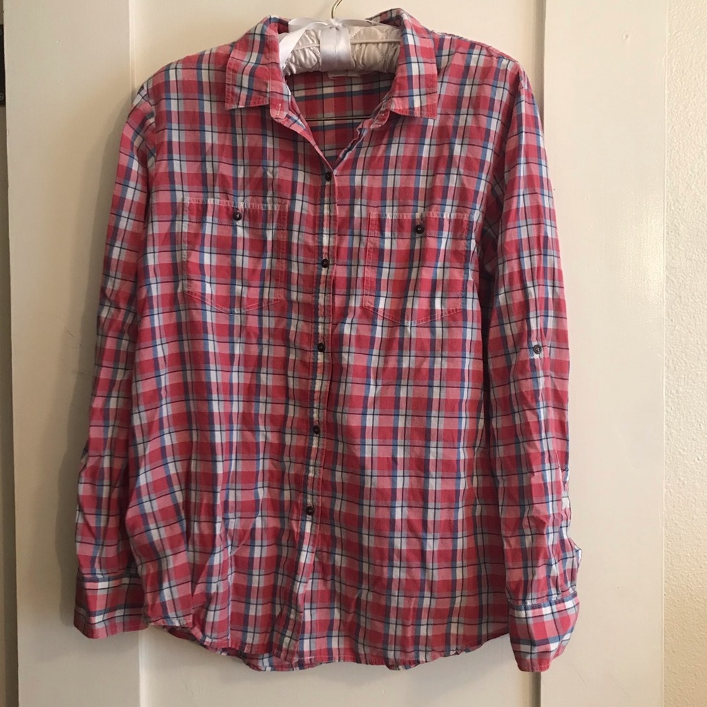 Plaid Button Up Shirt